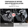 FQMY Car Gear Shift Box Panel Cover Inner Frame Gear