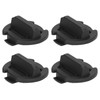 4PCs Black Floor Drain Plug Twist Good Sealing Replacement for