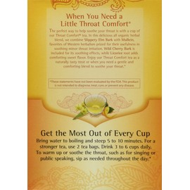 Yogi Tea Throat Comfort Herbal Tea 1.27 Ounces
