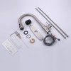 Kitchen Faucet with Pull Down Sprayer, Brush Nickel Pull Out