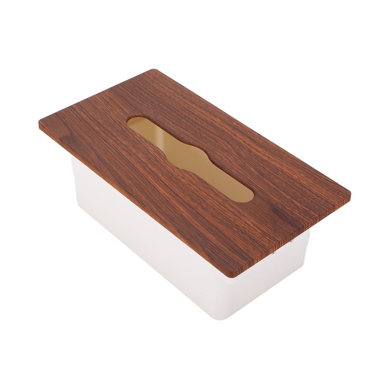 Tissue Box Large Capacity Recessed Mount Toilet Paper Dispenser for