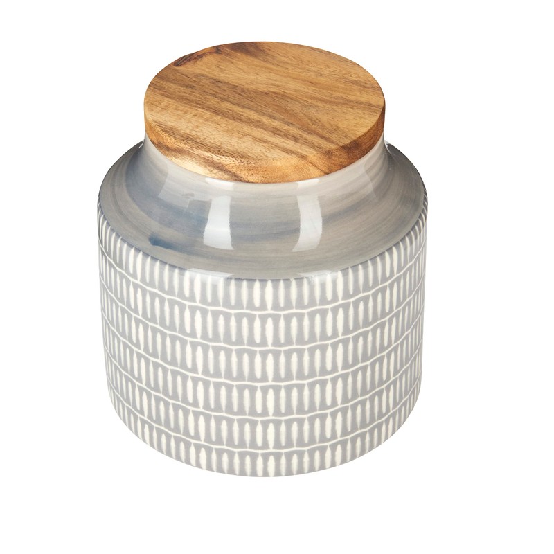Mikasa Drift Ceramic Storage Canister for Tea, Coffee or Sugar,