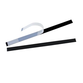 AwePackage Peel-and-Stick Tin Tie - 5-1/2 inch (Black, 1000)