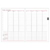 Daigo Notebook 2026 Schedule Book, Appointment Weekly Vertical A6 Black,