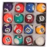 Abaodam 1 Set Mini Billiard Balls Set Resin Pool Balls
