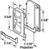 Prime-Line A 142 Black Plastic Mortise Style Screen Door Latch
