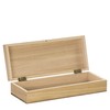 LAUBLUST Wooden Box with Lid - 24 x 10 x