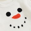 Infant Newborn Baby Christmas Sweater Cute Candy Cane Warm Knitted
