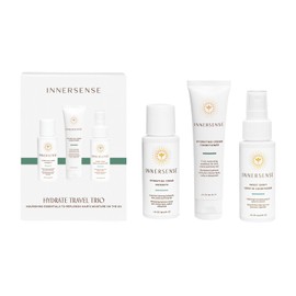 INNERSENSE Shampoo Conditioner Non-Rinse Treatment Set Travel Trio Hydrle Collection Travel Set, Damage Care, 2.1 fl oz (59 ml) x 3