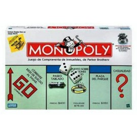 Hasbro Monopoly Unisex for Child Spanish Board Games, Plastic Multicolor