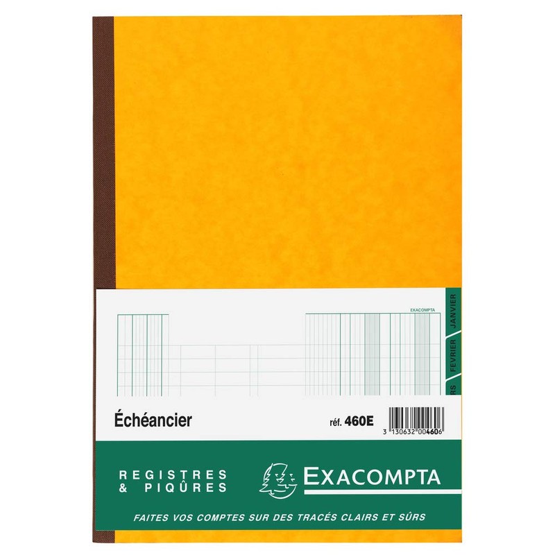 'Exacompta (‰ Ftsbuch "Echèancier 297 x 210 mm Pack of