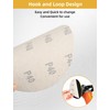 60Pcs 150mm Hook and Loop Sanding Discs Assortment 40/120 Grit,