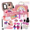 TAIMEI 28 Pcs Juego De Maquillaje De Niñas Maquillaje Lavable