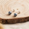 Philip Jones Grey Shell Pearl Earrings