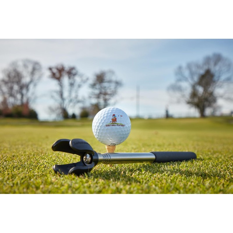 Compact Stainless Steel Telescopic Golf Ball Retriever and Grabber with