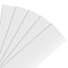 5 Pack 82.5" x 3.5" PVC Vertical Blind Replacement Slats,