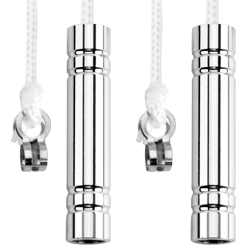 JUGCUT 2Pcs Light Pull Cord Handle for Bathroom, Cylindrical Pull