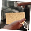 KOMBIUDA 4Pcs Natural Loofah Dish Scrubber Multi Functional Cleaning Sponge