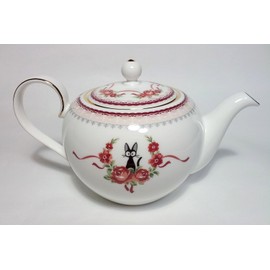 Noritake ノリタケ ティー ポット 650cc 魔女の宅急便 ピンク ボーンチャイナ MJ97284/H-612L