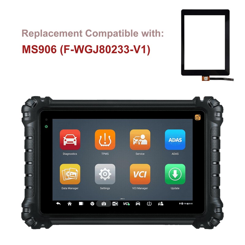 SWARK New Touch Screen Glass Digitizer Replacement Compatible with Autel