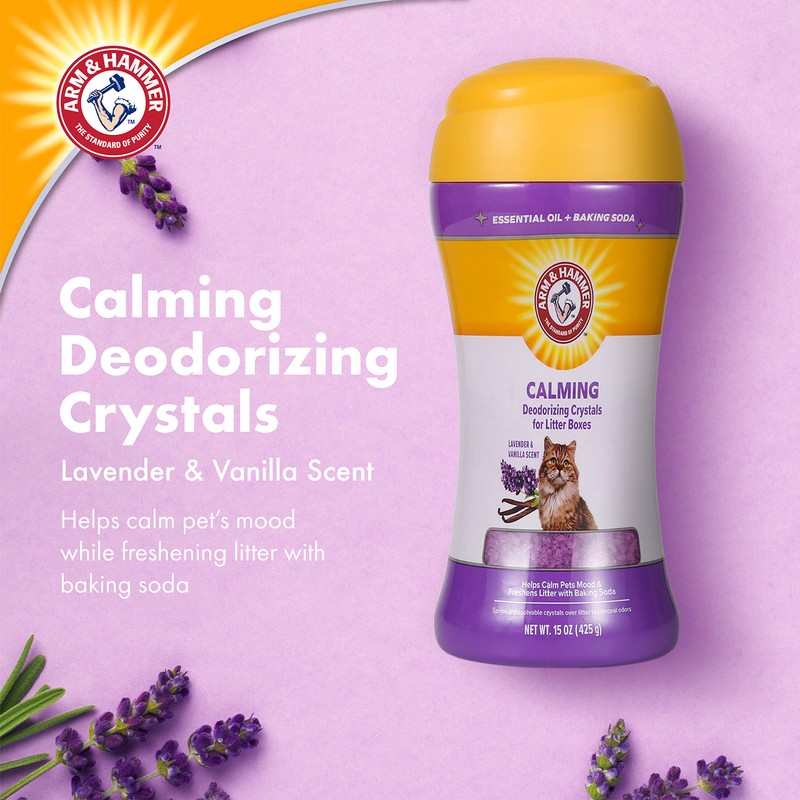 Arm & Hammer Cat Crystal Deodorizer for Kitty Litter Box