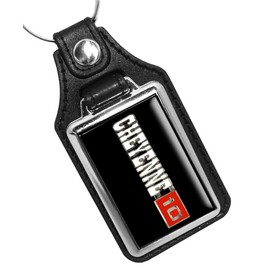 Brotherhood 1970's Chevy Cheyenne 10 Truck Emblem Design Keychain Key Holder Key Ring for Men Heavy Duty Car Keyring for Men and Women