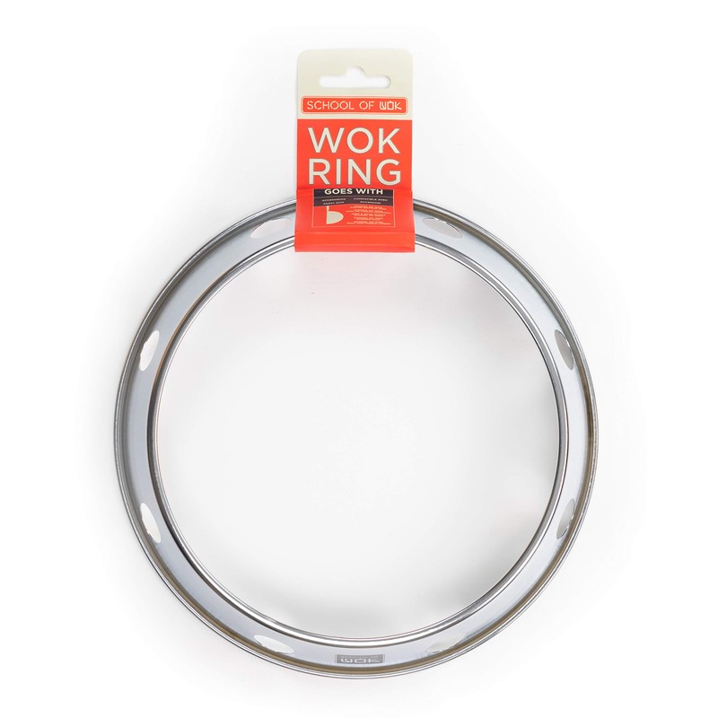 School of Wok - 10"/25cm Stainless Steel Wok Ring -
