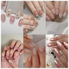 6 Pack (144 pcs) Nail Tips Popular Medium Design, NIUANIUA