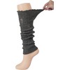BomKinta Leg Warmers with Holes Women - Warm Ruffle Leg