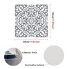 Nuxovilar Peel and Stick Vinyl Floor Tiles, 12x12 Inch Gray