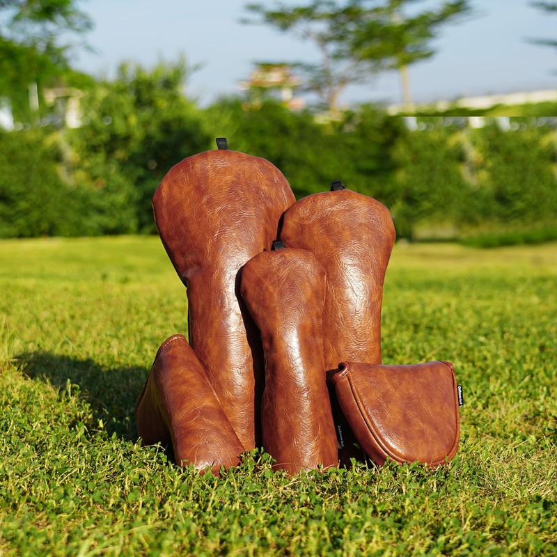 Golf Headcover Head Cover Driver Headcover Fairway Wood Utility Cover