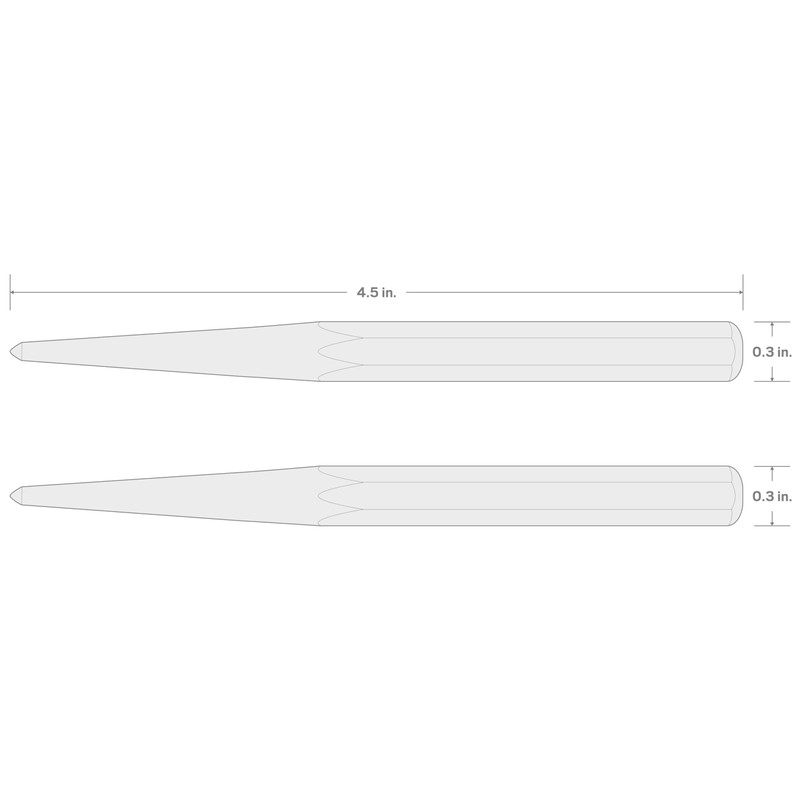 TEKTON 5/16 Inch Center Punch | 66082 | Made in