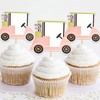 Gostman 8PCS Golf Cart Cupcake Toppers