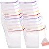 Mozeat Lens 20 PCS Exfoliating Mesh Soap Saver Pouch Bag