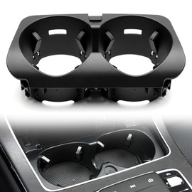 Car Center Console Cup Holder Cup Holder Compatible with C Class W205 E Class W213 V Class W447 GLC Class W253 Mercedes Cup Holder Black A2056800691