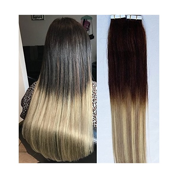 Hair Faux You 20" Tape in Hair Extensions Remy Human