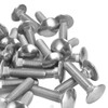 30Pcs M8x1.25 Screw Bolt A2 Stainless Steel Cup Square Coarse