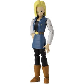 Dragon Ball Super - Dragon Stars - Android 18, 6.5" Action Figure