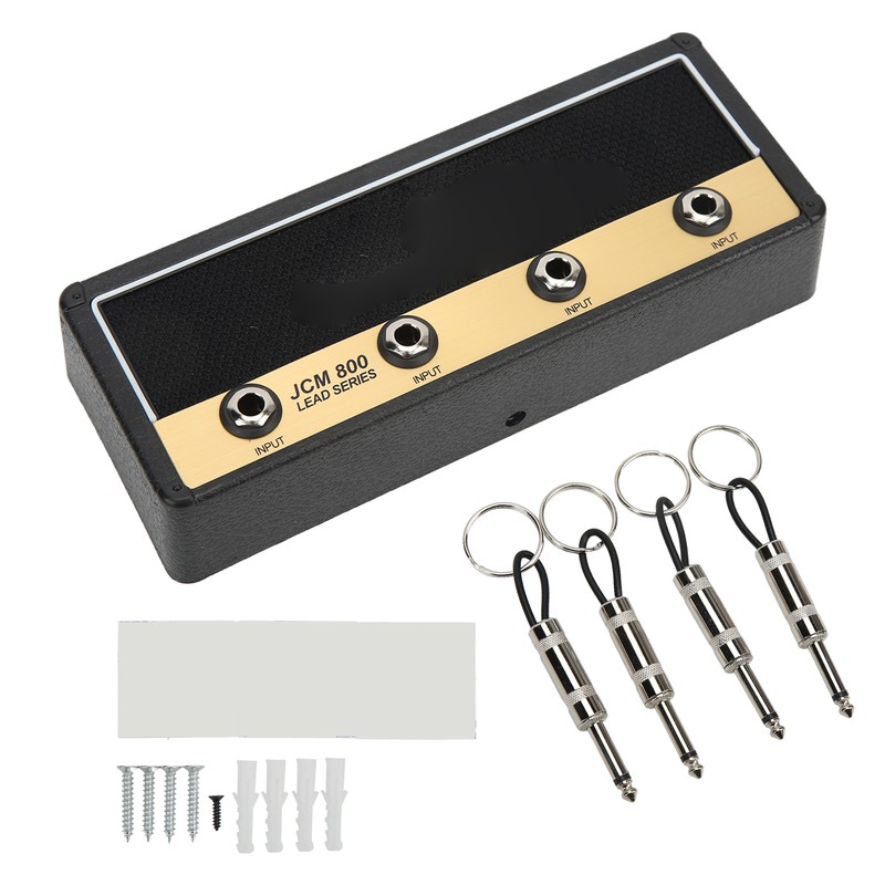Guitar Amp Key Hanger Wall Mounting Jack Rack Includes 4