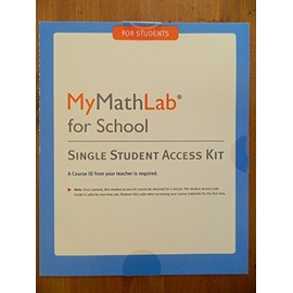 MyMathLab Access Card for School (1-year Access), 1/e