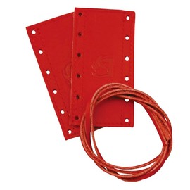 Mikikajiya Village TS059 Pruning Leather Grip Cover, Red