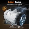 maXpeedingrods A/C AC Compressor w/Clutch For Honda Civic 2002 2003