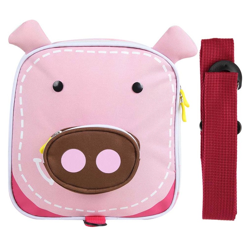 Cartoon Animal Anti lost Backpack Schoolbag with Walking Safety Harness