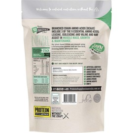 Protein Supplies Australia Pure Branched Chain Amino Acids Powder 200 g, Pure, 200 g