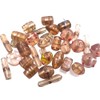 Glass Beads Mix, 60 g, Approx. 20 Beads, Various Shapes