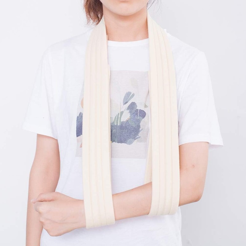 アームホルダー 腕つり アームスリング サポーター 腕吊り 骨折 脱臼 ギプス フリーサイズ 左右兼用