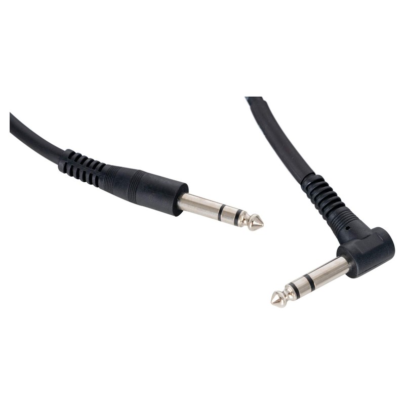 Pronomic INSTS-A-3 Stereo Jack Cable with Angled Plug - Plug: