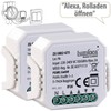 Luminea Home Control Rollo Steuerung: 2er-Set WLAN-Unterputzmodule für smarte Rollladen,