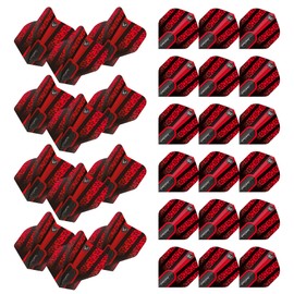 WINMAU Prism Alpha Extra Thick Dart Flights - 10 sets per pack (30 dart flights in total) (Stars)