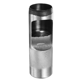 HARFINGTON Leather Round Hole Punch, 30mm Hollow Hole Puncher Cutter Carbon Steel Circle Hole Punching Cutting Tool for Belt/DIY Leather Craft